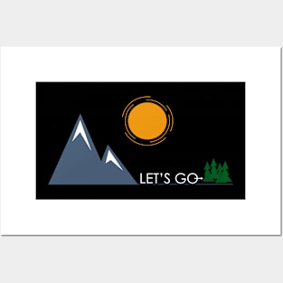 Let's go Posters and Art